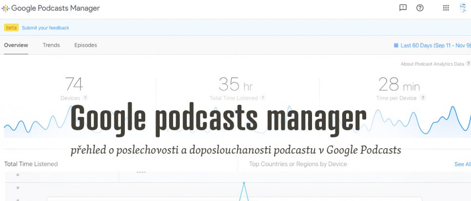 Google podcasts manager